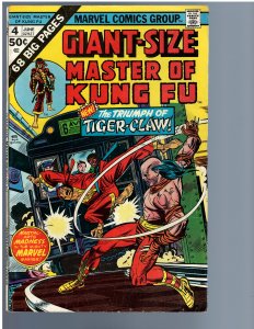 Giant-Size Master of Kung Fu #4 (1975)
