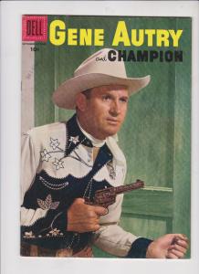 GENE AUTRY and CHAMPION V1 #111 1956 COVER TO COVER SILVER PHOTO COVER