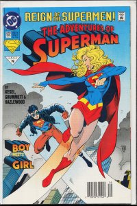Adventures of Superman #502 (1993) Superboy