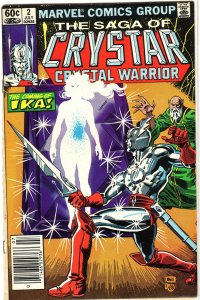 Saga of Crystar, Crystal Warrior   # 2 VG
