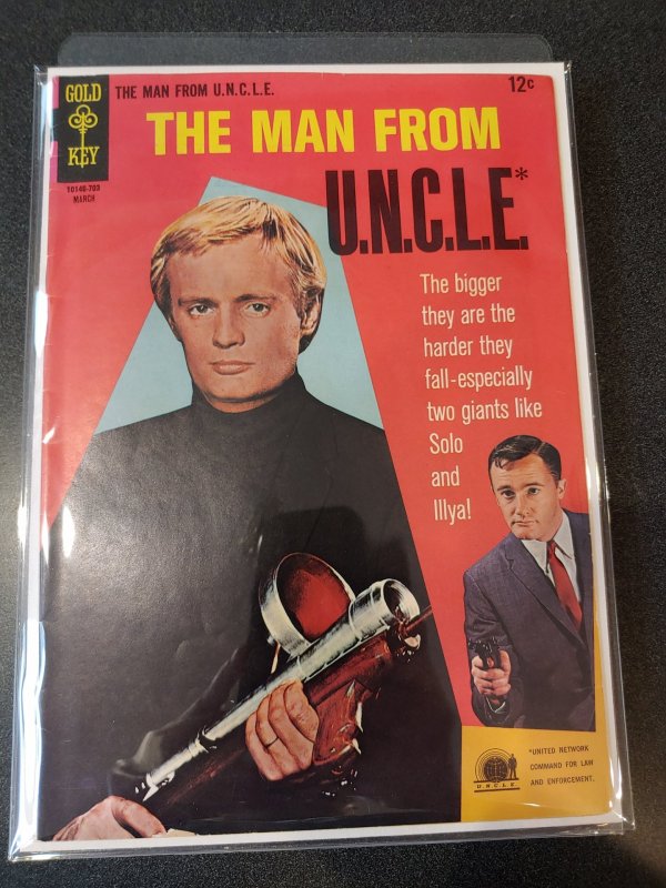 THE MAN FROM UNCLE #11 SILVER AGE CLASSIC F+