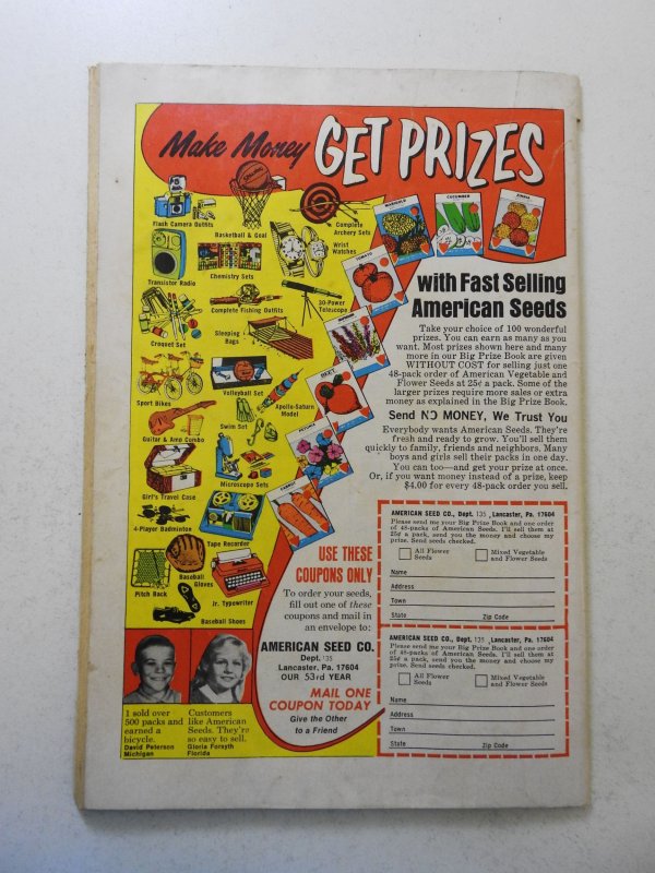 Star Spangled War Stories #156 (1971) VG- Condition 3/4 in spine split