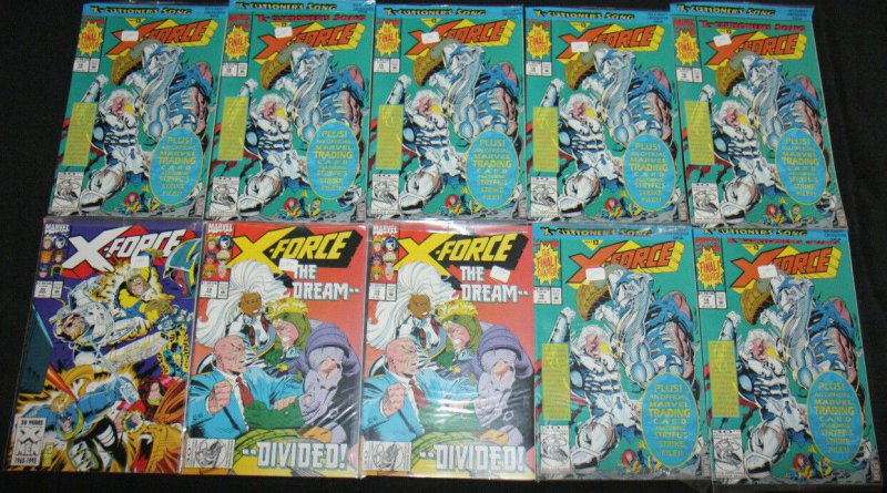 X-FORCE COMIC LOT 72PC (VF-NM) + VARIANT #1