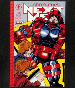 John Byrne's Next Men #14 1st Cameo Hellboy!
