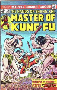 Master of Kung Fu, the Hands of Shang-Chi #25 (Feb-75) VF+ High-Grade Shang-Chi