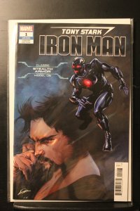 Tony Stark Iron Man #1 Stealth Armor Cover (2018)