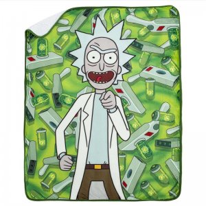 RICK & Morty; Rick with Portal Gun Background - WINNING