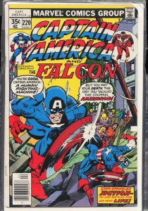 Captain America #220 (1978) Captain America and the Falcon