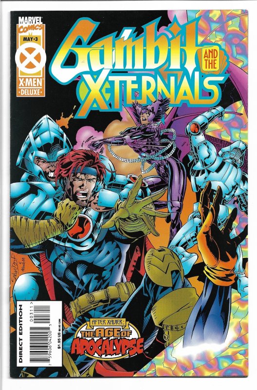 Gambit & The X-Ternals #3 (1995) VF/NM