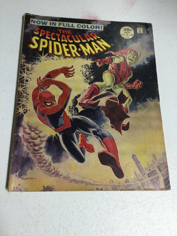 The Spectacular Spider-Man 2 Vg Very Good 4.0 Marvel 1968 Oversized