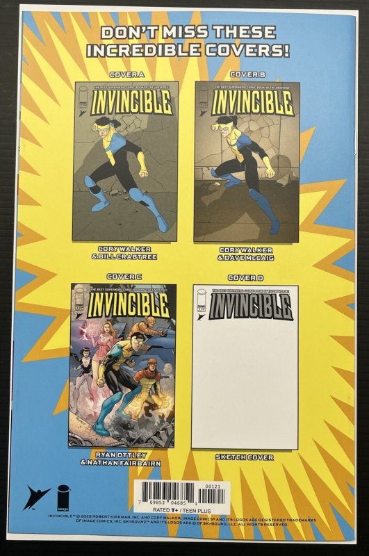 Invincible #1 Reprint PS5 VS Exclusive Var NM Image Comics 2026 IN-HAND PROSHIPS