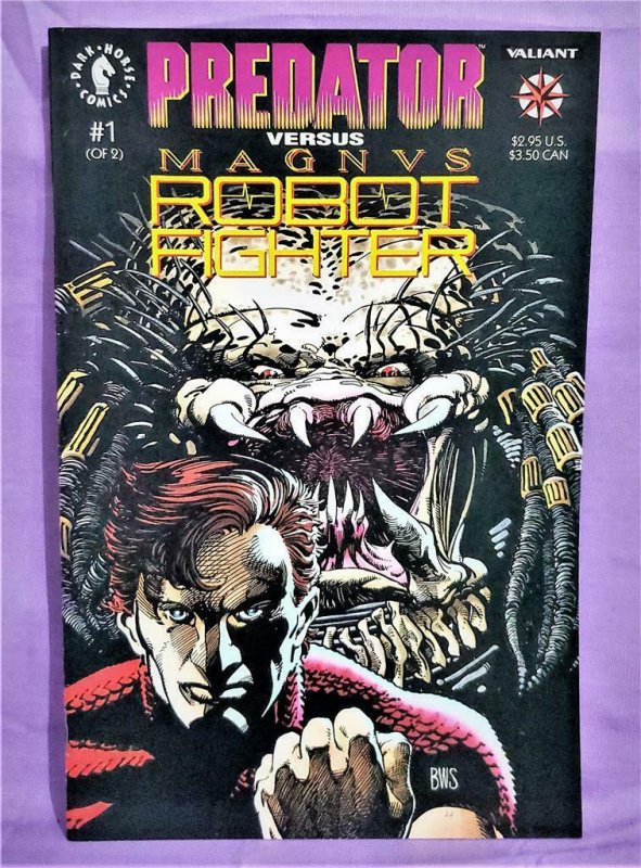 Jim Shooter PREDATOR vs MAGNUS ROBOT FIGHTER #1 - 2 Lee Weeks (Dark Horse, 1992)