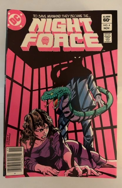 Night Force #4 Newsstand Edition (1982)