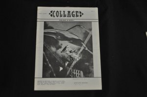 COLLAGE #16 FLYING SAUCER COVER TARZAN  FANZINE F-VF MICRO CIRCULATION RARE!