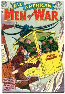 ALL AMERICAN MEN OF WAR # 10 PRE CODE WAR 1954 DC-- FN/VF