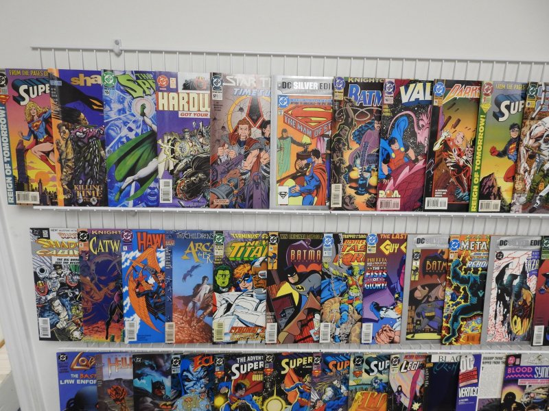 Huge Lot 190+ Comics W/ Superman, Batman, X-Men, +More! Avg FN Condition!