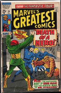 Marvel's Greatest Comics #24 (1969) Fantastic Four