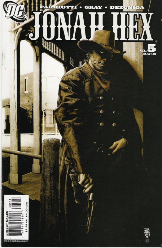 Jonah Hex #5 (2006)  NM to NM+  original owner