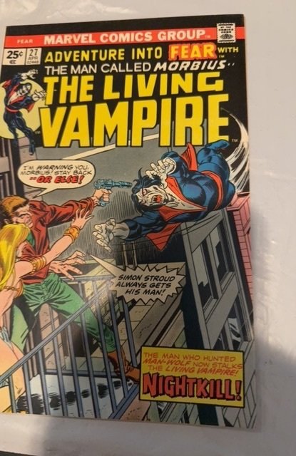 Adventure Into Fear #27 (1975)1st mobius series