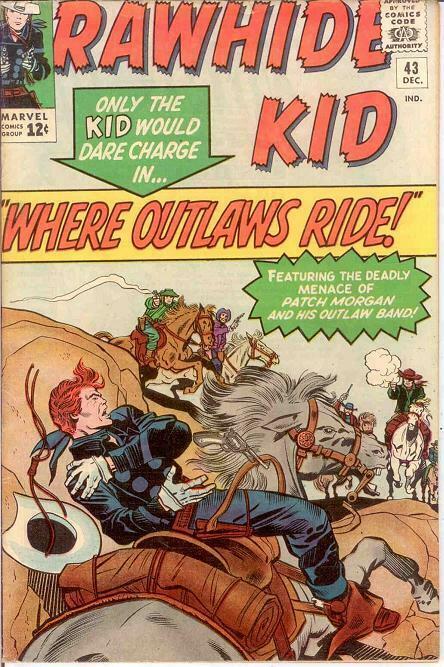 RAWHIDE KID (1960-1979) 43 VG-F  December 1964 COMICS BOOK