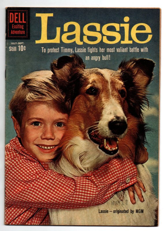 Lassie #50 - Photo cover - TV Show - Dell - 1960 - FN