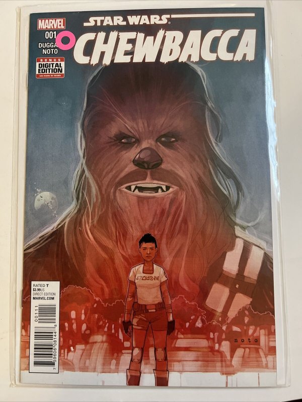 Lot Of 3 Star Wars Marvel Comics Chewbacca #1 Han Solo #2 Princess Leia #5