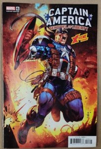 Captain America Sentinel Of Liberty #6 Klein X-treme Marvel Marvel Comic Book