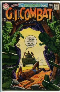 G.I. COMBAT #133 1965-DC-HAUNTED TANK-JOE KUBERT-vf 