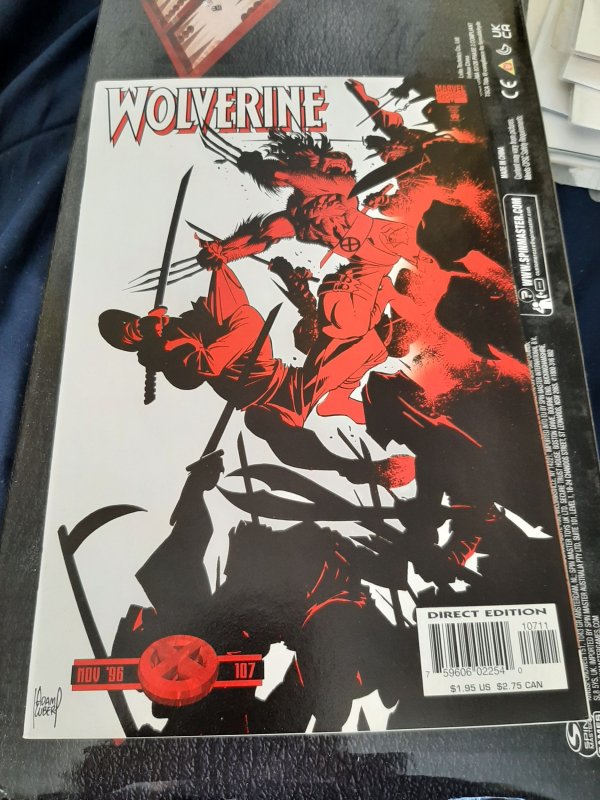 Wolverine #-1 (1997), 107-109