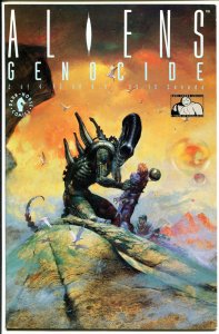 ALIENS GENOCIDE #2, NM, Horror, Arthur Suydam, Sci-Fi, 1991, more in store