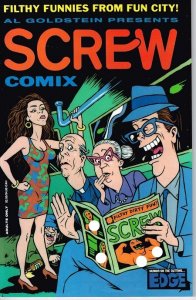 Screw Comics Lot of 3 (1992)