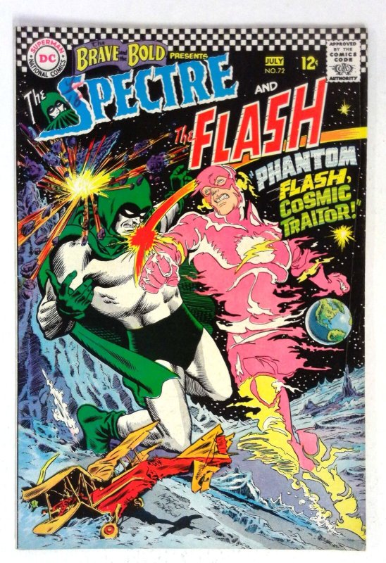Brave And The Bold #72 Spectre Cosmic Traitor! DC (1967) FN