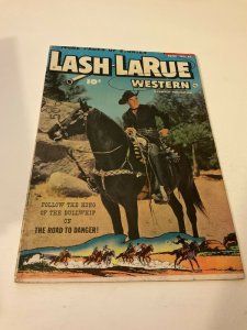 Lash Larue Western 41 Vg very Good 4.0 Fawcett