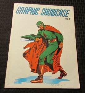 1970 GRAPHIC SHOWCASE #3 Fanzine FN+ Kaluta Morrow 