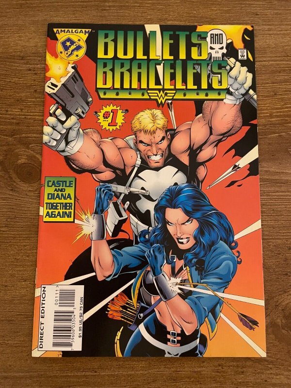 Bullets & Bracelets # 1 NM Amalgam Marvel/DC Comic Book Punisher Wonder Wom J936 