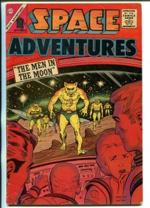 Space Adventures #53-1963-Charlton-Men In The Moon-Flying Saucer-VG