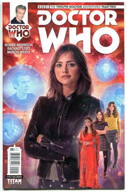 DOCTOR WHO #5 B, NM, 12th, Tardis, 2016, Titan, 1st, more DW in store, Sci-fi