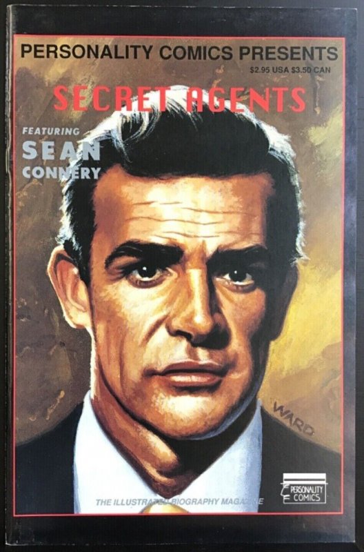 Personality Comics Presents Secret Agents #1 Sean Connery James Bond 007 - 1991 