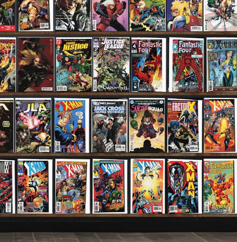 Huge Lot 140+ Comics with X-Man, Suicide Squad, X-Factor, Jla & More!