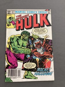 The Incredible Hulk #271 (1982)NS, 1st Rocket Raccoon