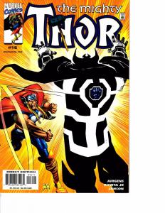 Lot Of 5 Mighty Thor Marvel Comic Books #14 15 16 17 18 Avengers Thanos Hulk DC3