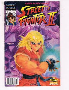 Street Fighter 2 #7 VF Tokuma Comics Comic Book Kanzaki Ken 1994 DE24