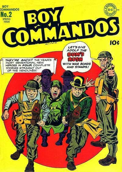 Boy Commandos (1942 series)  #2, Fine+ (Stock photo)