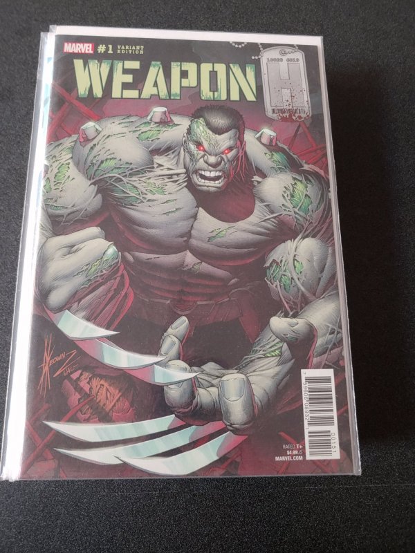 Weapon H #1 Keown Hulk Homage Variant 1st Print Marvel Comics