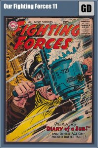 Our Fighting Forces 11 (1958) GD Silver Age DC War Comics