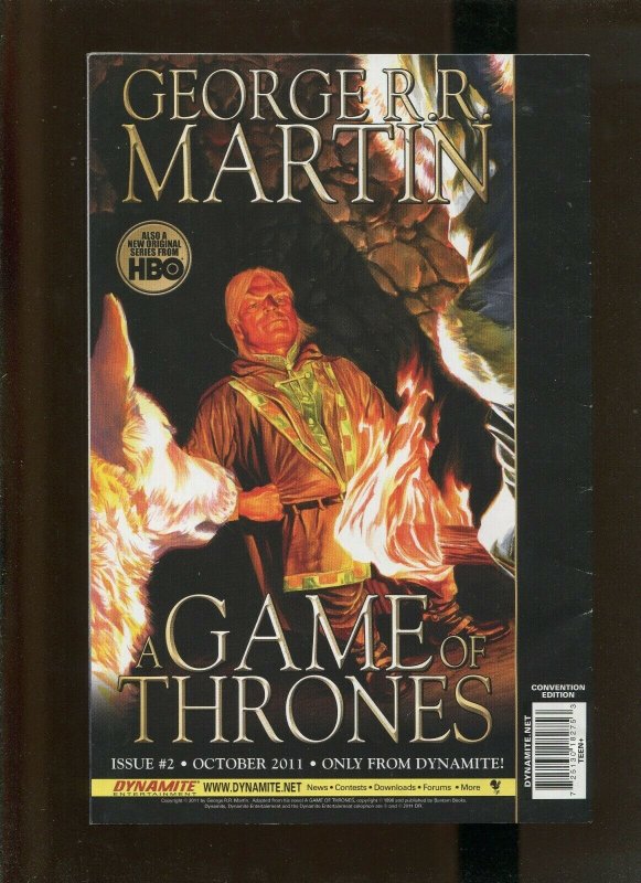 GEORGE R.R. MARTIN'S A GAME OF THRONES #1 (9.2)NM- A SONG OF ICE AND FIRE!! 2011