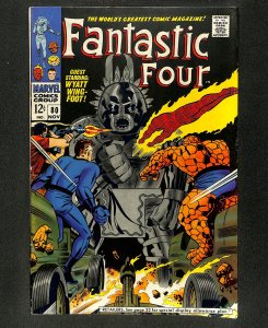 Fantastic Four #80 1st Appearance Living Totem!