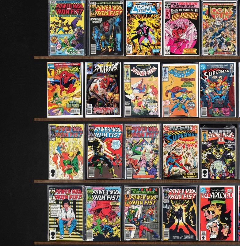 Huge Lot 140+ Comics with Superman, Jonah Hex, Warlord & More!