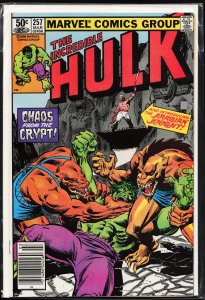 The Incredible Hulk #257 (1981) Hulk