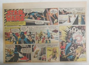 Star Wars Sunday Page #42 by Russ Manning from 12/23/1979 Large Half Page Size!